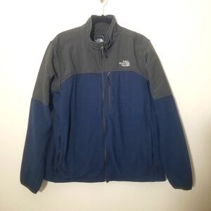 The North Face Men's Gray and Blue Jacket